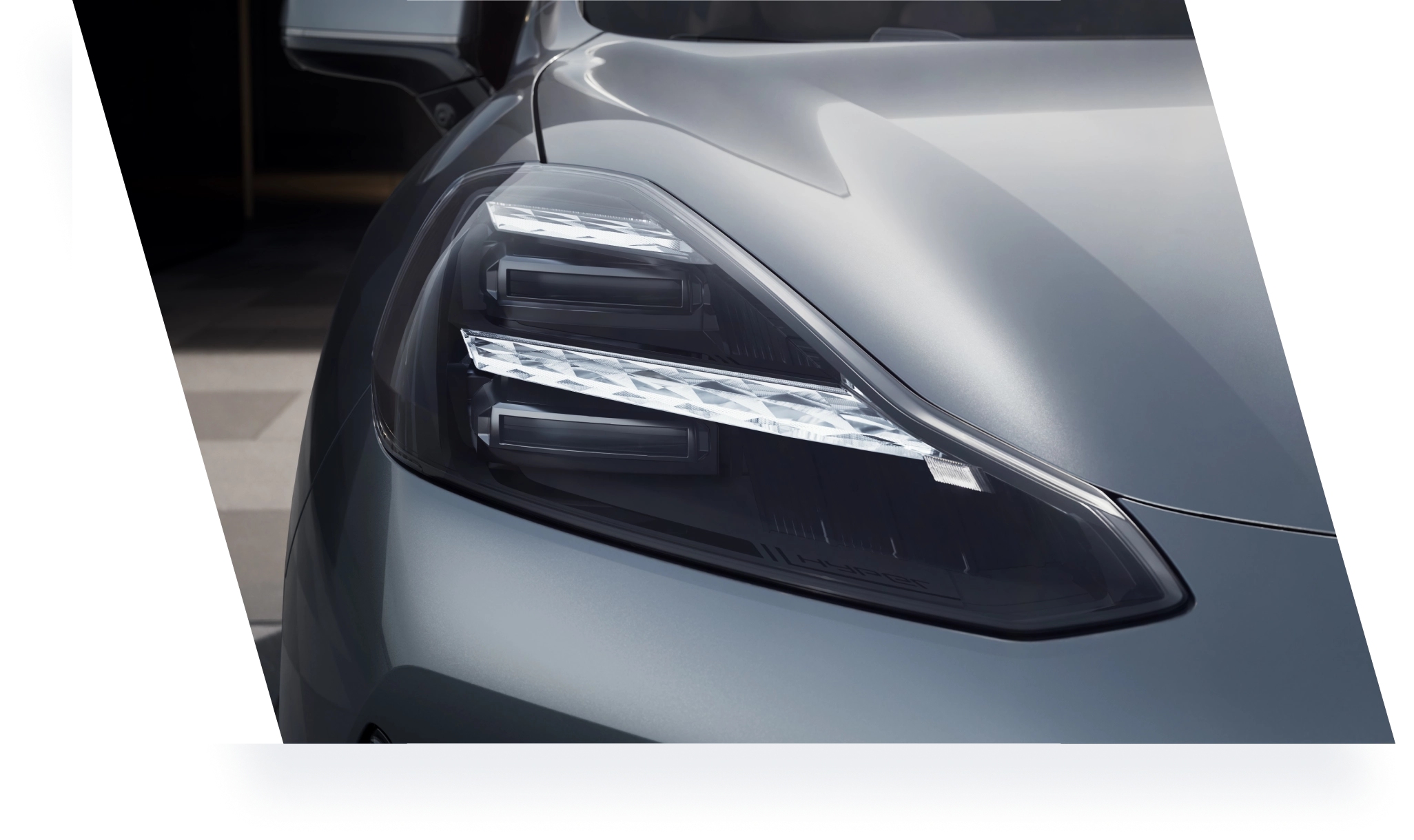 Lamp Text | Faróis dianteiros Starlight, faróis traseiros Six-star