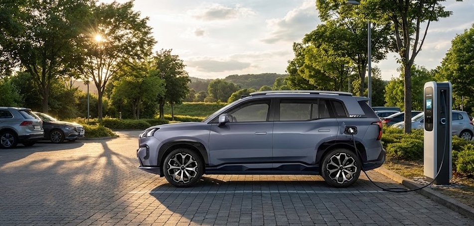 O AION V está carregando