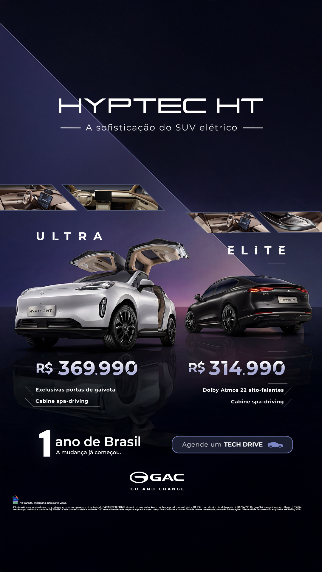 GAC à venda