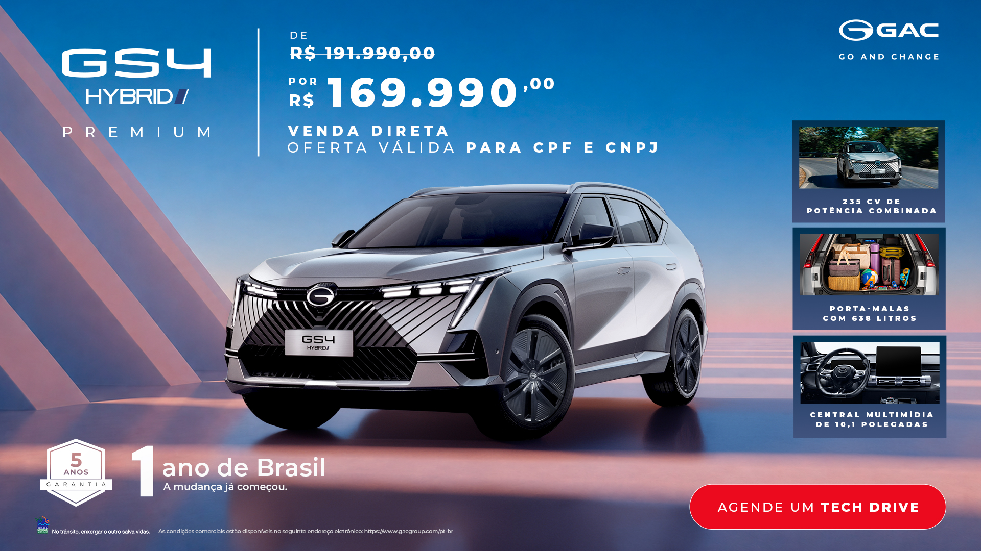 O VERDADEIRO SUV HÍBRIDO AUTORRECARREGÁVEL.