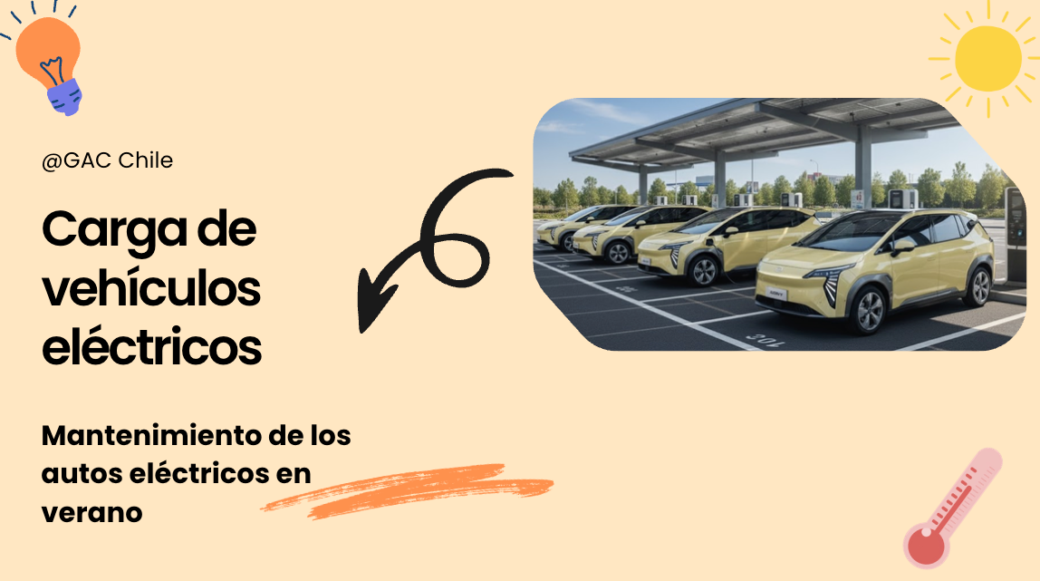 Mantenimiento de los autos eléctricos en verano: carga de vehículos eléctricos