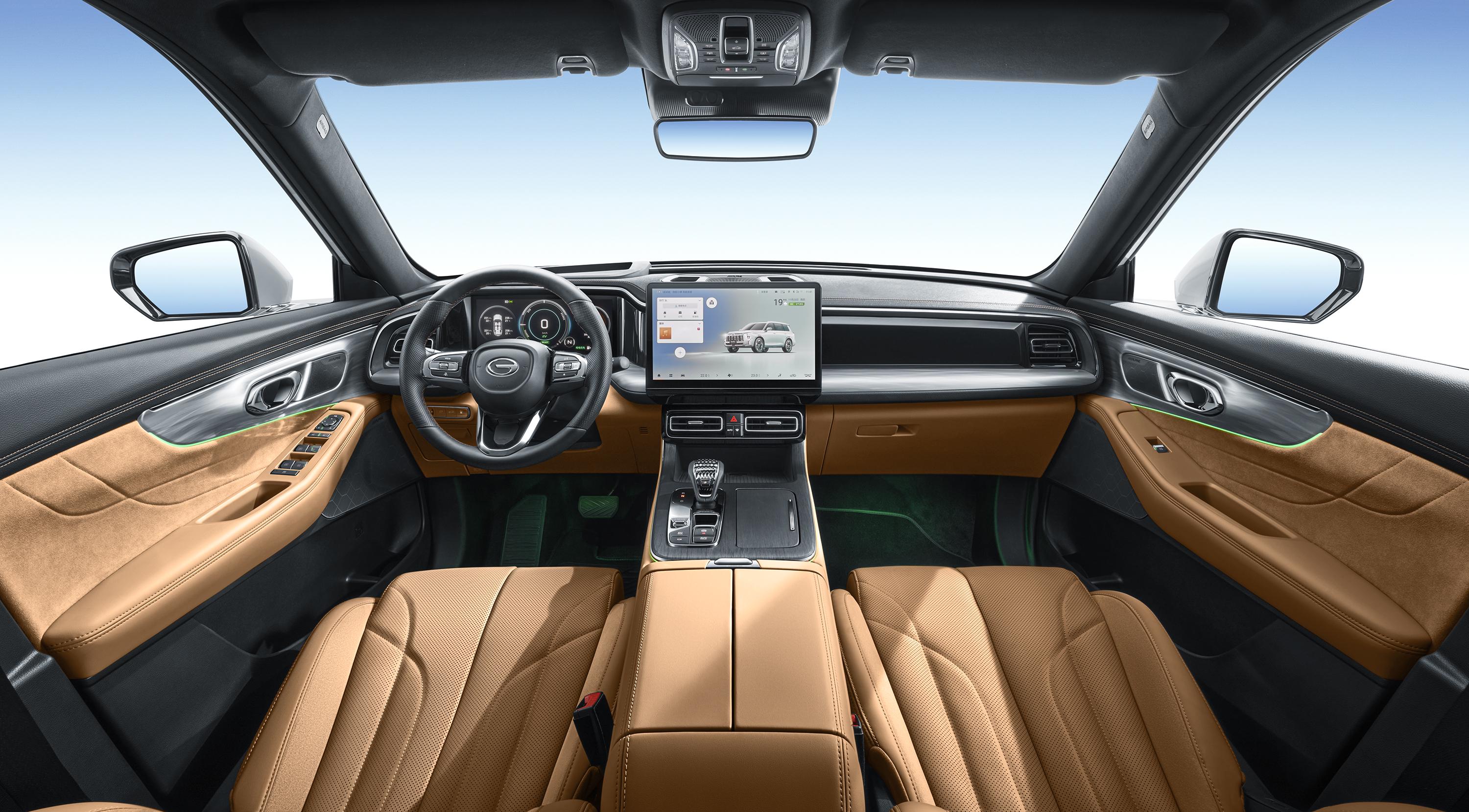 Cabina lujosa Trumpchi GS8