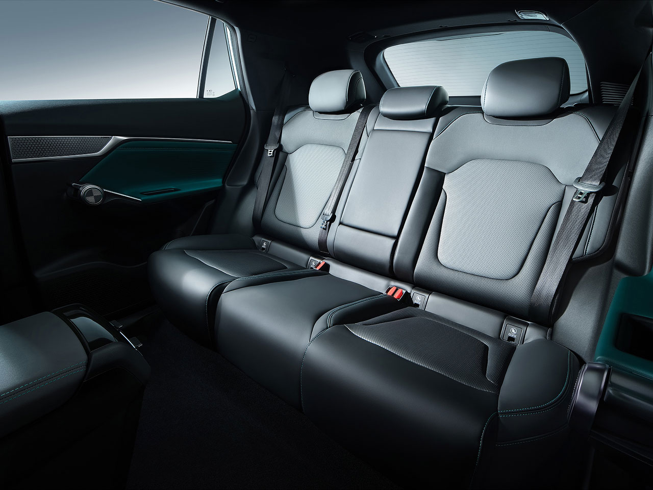Long wheelbase provides spacious comfort, with five exterior colors to choose from