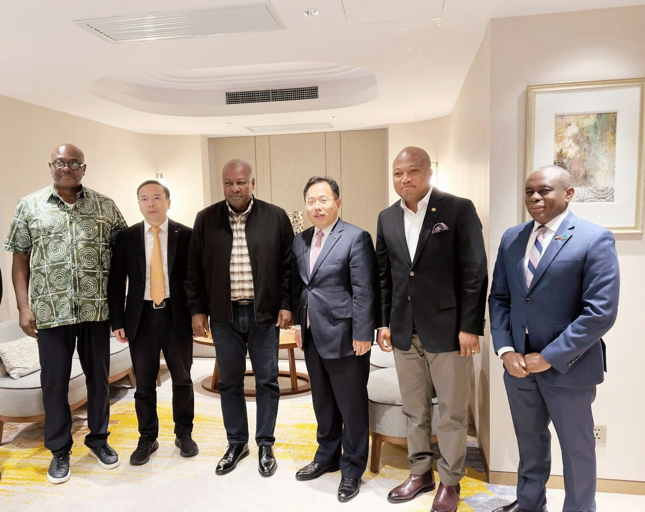 GAC INTERNATIONAL Meets with Ghanaian President in Beijing to