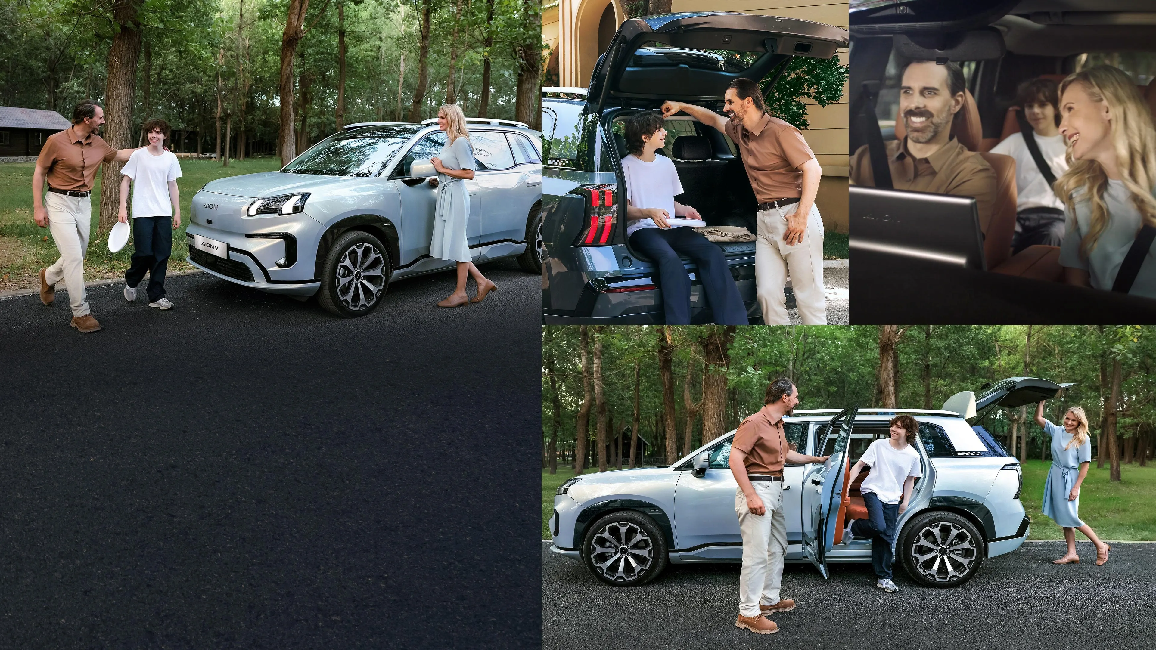 Freedom for the whole family and generous space—the electric vehicle trusted by European families.