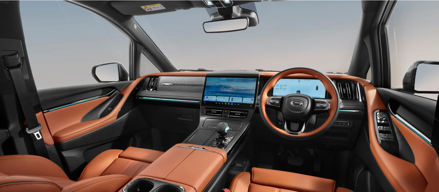 Center display enlarged from 10.1" to 14.6" for clearer visuals and a more intuitive user experience