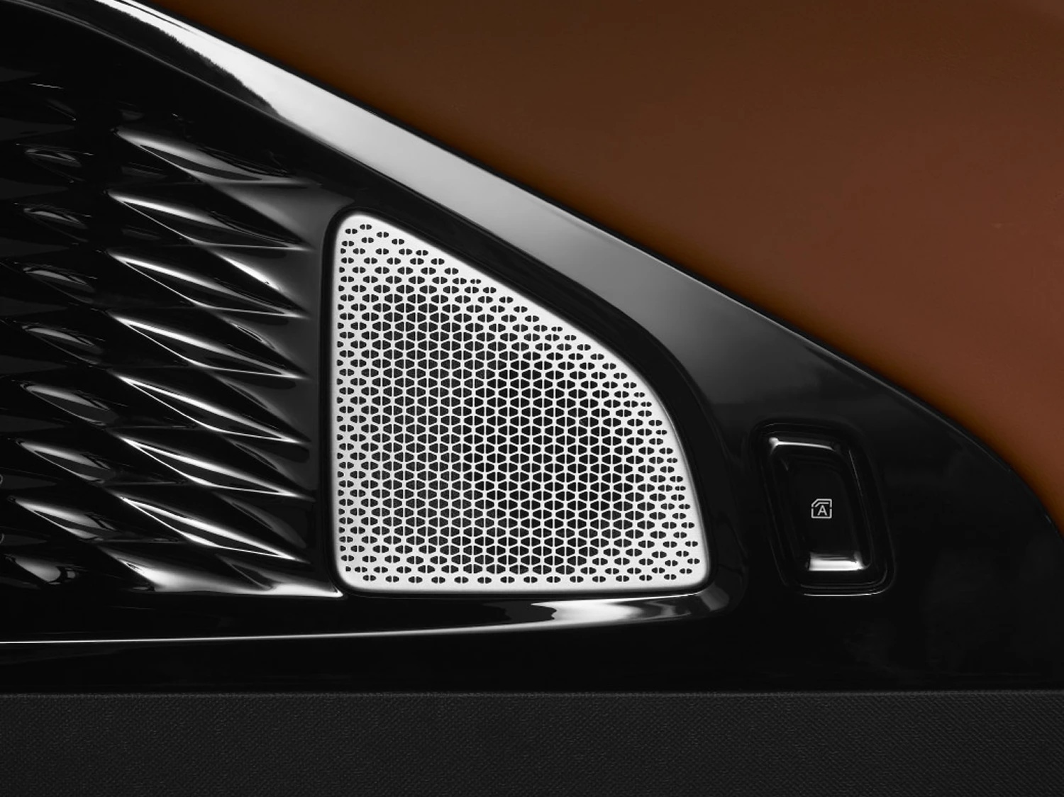 Speaker system upgraded from 8 to 16 units, with added headrest speakers in the second row for an immersive surround sound experience.