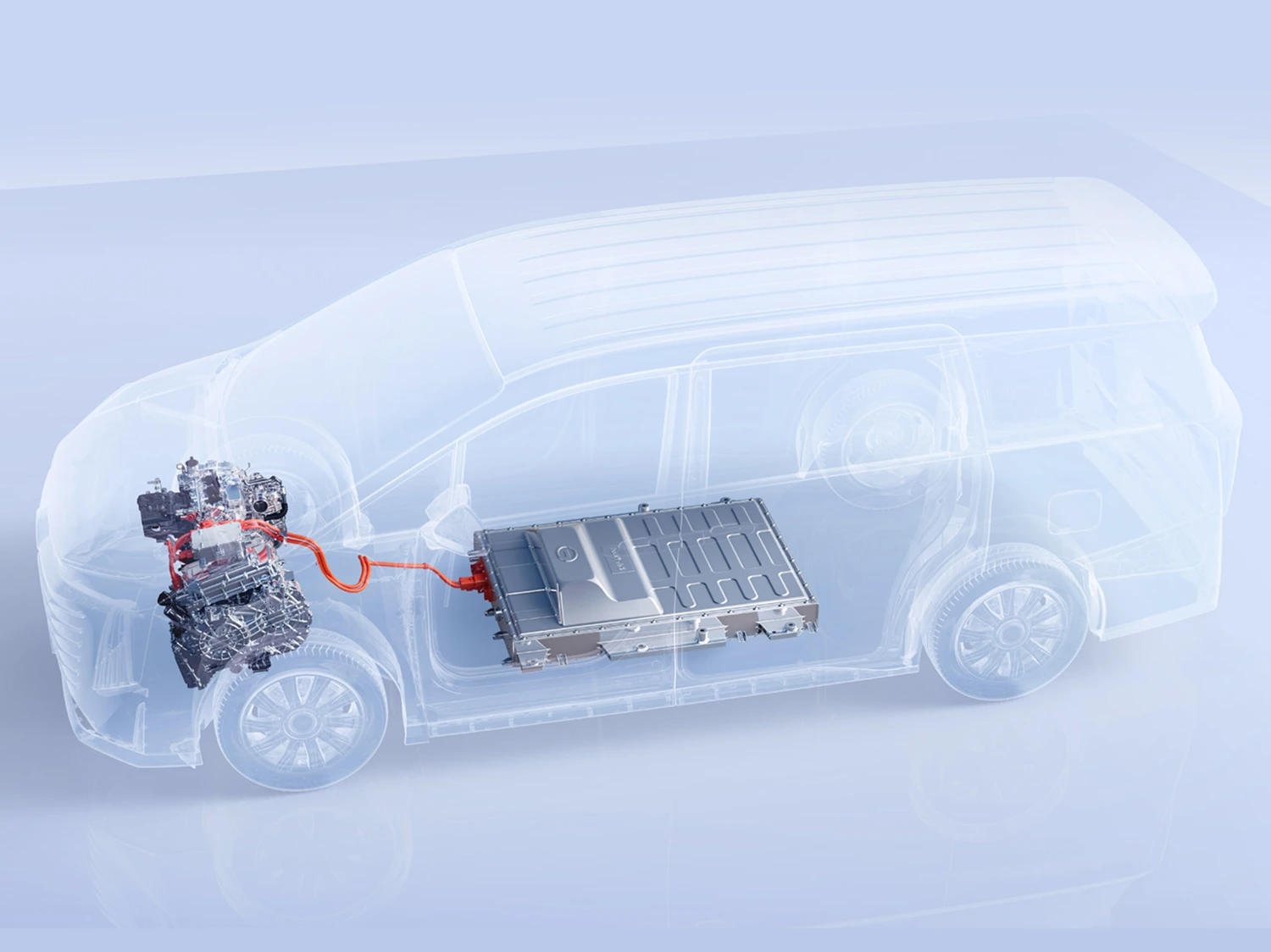 Dual‑Drive Ultimate Range | Go further than ever with a dual‑energy drive system (electric and petrol), offering a combined total driving range of up to 1,032 km*
*Based on WLTC (World Light Vehicle Test Cycle) test results. Actual driving range may vary depending on various factors such as ambient temperature, driving style, number of passengers, etc.